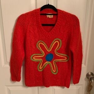 Wool/mohair sweater vintage